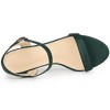 Allegra K Women's Slingback Chunky High Heels Sandals - 4 of 4