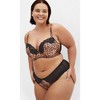 Women's Plus Size Romy Uplift Bra - animal print | CITY CHIC - 2 of 4