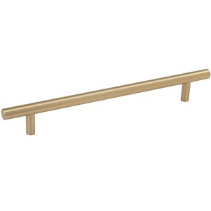 Amerock Bar Pulls 7-9/16 inch (192mm) Center-to-Center Golden Champagne Cabinet Pull - 1 of 4