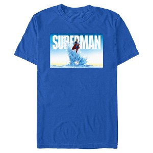 Mens Superman Fortress of Solitude Photo T Shirt - 1 of 4