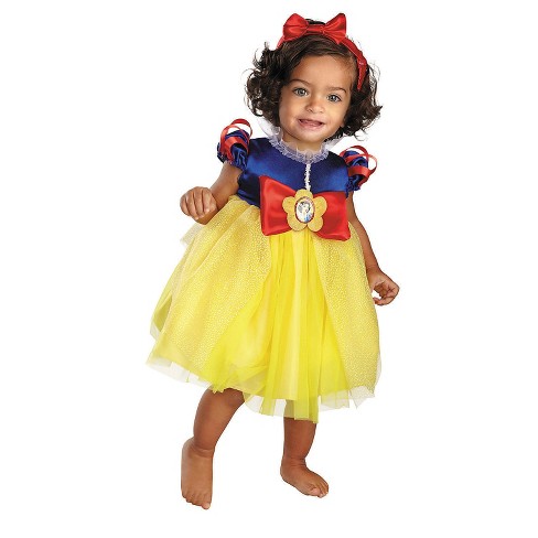 Infant Girls' Disney Deluxe Snow White Costume : Target