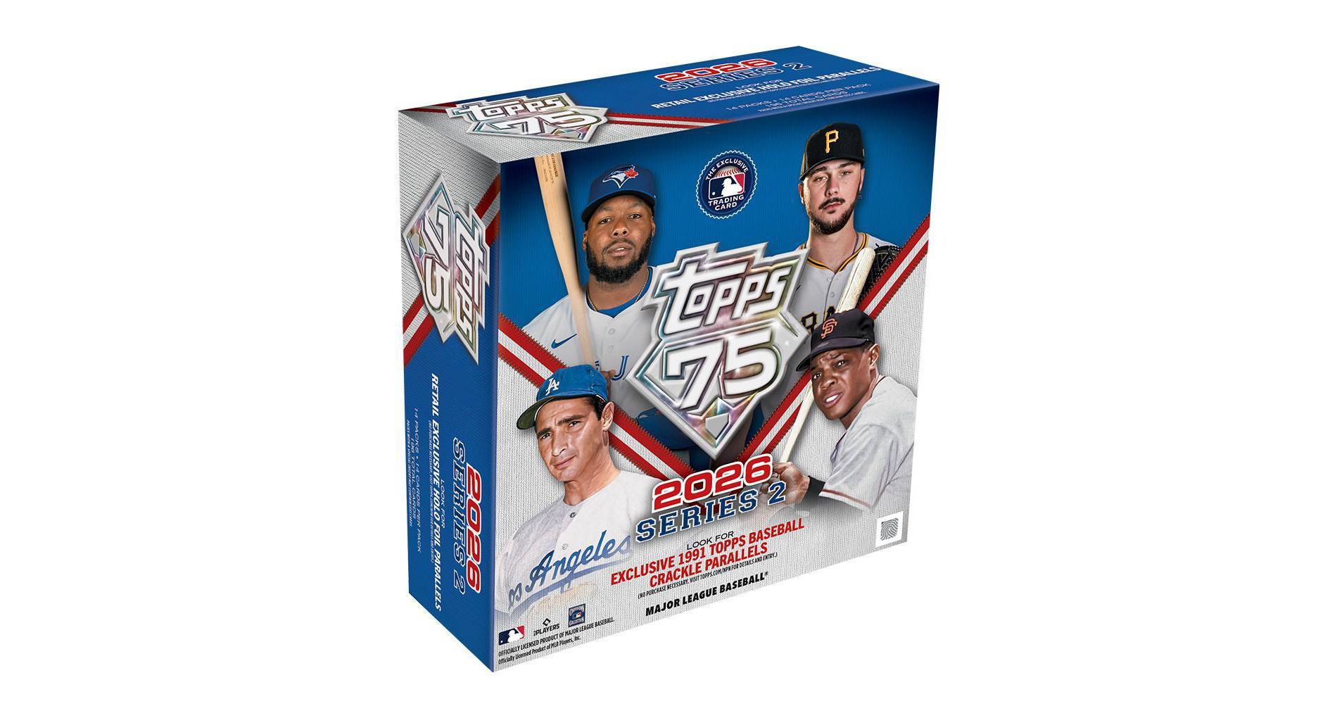 2026 Topps MLB Series 2 Baseball Trading Card Mega Box