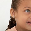 Girls' Flower Cluster Screw Back 14k Gold Earrings - In Season Jewelry - 3 of 4