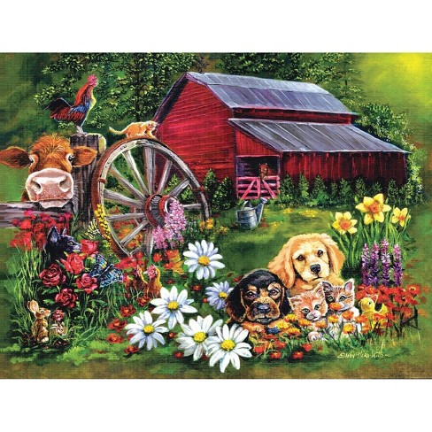 Sunsout Sweet Country 500 pc   Jigsaw Puzzle 60410 - image 1 of 4