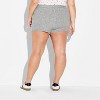 Women's Mid-Rise Faux Cashmere Sweater Shorts - Wild Fable™ - 3 of 3
