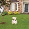 Big Dot of Happiness We Can Bearly Wait - Outdoor Lawn Sign - Teddy Bear Baby Shower Yard Sign - 1 Piece - 3 of 4