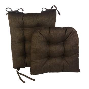 Gripper 14.5 X 14 Tonic Delightfill Bistro Chair Cushion Set Of 2 - Brown  : Target
