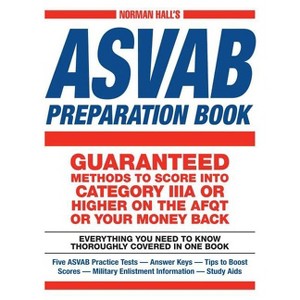 Norman Hall's ASVAB Preparation Book - (Paperback) - 1 of 1