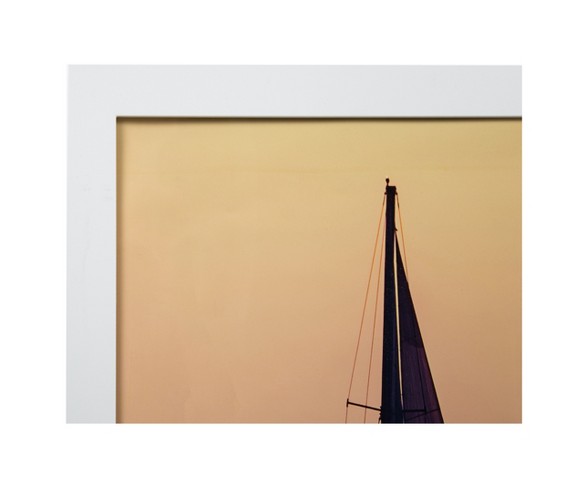 18X24 White Flat Large Wall Frame - Gallery Perfect