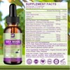 B Beworth Sea Moss Liquid Drops with Soursop Bitters - Multimineral Seamoss Supplement Support Antioxidant, Immune, Gut Health - 2 Fl.oz - 2 of 4