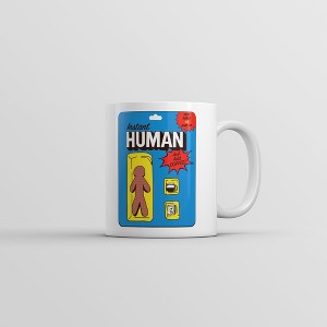 Crazy Dog T-Shirts Instant Human Mug Funny Sarcastic Caffeine Lovers Novelty Coffee Cup-11oz - 1 of 4