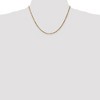 Black Bow Jewelry 2.5mm, 14k Yellow Gold, Diamond Cut, Milano Rope Chain Necklace - 2 of 4