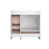 YOOCOZZ 36 inch Mordern Shaker Style Free-Standing Bathroom Vanity Cabinet, with Ceramic Sink, 4 Soft-close Drawers & 2 Soft-close doors - 4 of 4