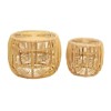 Azrina Natural Rattan Veneer Nesting Tables - 2 of 4