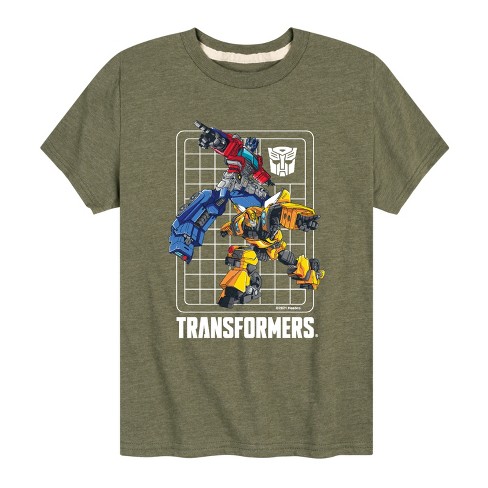 Boys' - Transformers - Optimus Prime and Bumblebee Short Sleeve Graphic T-Shirt - image 1 of 4