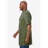 Boulder Creek by KingSize  Heavyweight Longer-Length Pocket Crewneck T-Shirt - 4 of 4