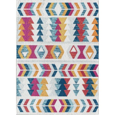Rugs America Mika Geometric Contemporary Area Rug