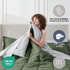 Nestl 9 Piece Reversible Comforter Set, Bed in a Bag, All in one Bed Set with Down Alternative Pillows - 3 of 4