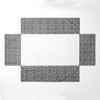 Bacati - Clouds in the City Gray Reverse Cityscape Crib/Toddler Bed Skirt - 4 of 4