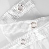 iDesign Vinyl Shower Curtain Liner with 12 Grommets- 72" x 84" - Clear - 4 of 4