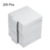 Unique Bargains Grease Proof Disposable Mini Square Cake Boards 200 Pcs - 3 of 4