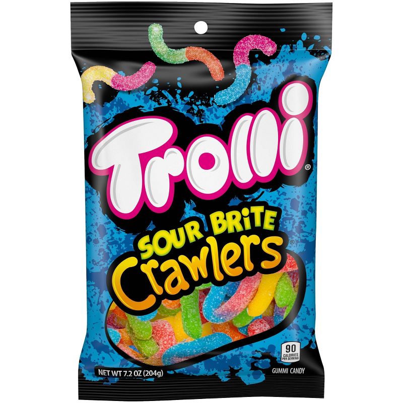 Trolli Candy Sour Brite Crawlers Gummi Worms - 7.2oz, 3 of 6