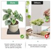 Unique Bargains Ceramic Durable Indoor Decorative Plant Saucer 2 Pcs - 4 of 4