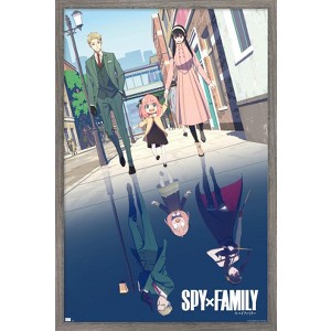 Trends International Spy x Family - Family Key Art Framed Wall Poster Prints - 1 of 4