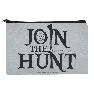 Supernatural Join The Hunt Makeup Cosmetic Bag Organizer Pouch - 1 of 4