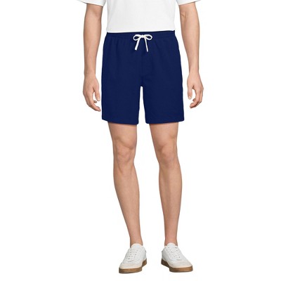 Lands' End Men's 7" Seersucker Beach to Boardwalk Pull On Shorts