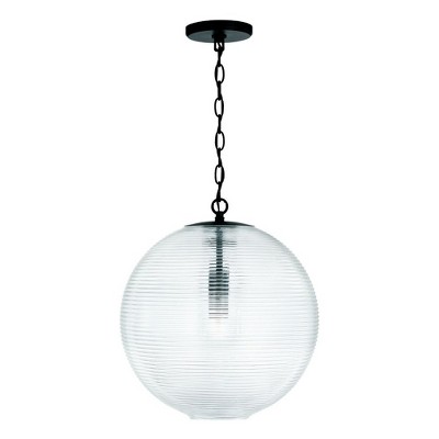 Capital Lighting Dolan 1 - Light Pendant in  Matte Black