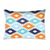Bacati - Liam  Aqua Orange Navy 3 pc Toddler Bedding Sheet Set - 4 of 4