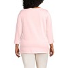 Lands' End Women's Supima Cotton Adjustable 3/4 Sleeve Boatneck Tunic - 2 of 4
