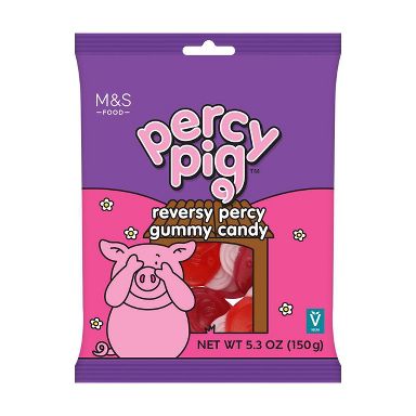 M&S Reversy Percy Pig Candy - 5.3oz