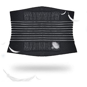 Evertone Lower Back Lumbar Support Belt, Adjustable Compression Straps, Support and Comfort, Prevents and Relieves Back Pain - 1 of 4