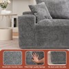 110" Modular Sectional Sofa, L-Shaped Cloud Couch with Chaise Lounge, Boneless Deep Seat Sofa for Living Room - 4 of 4