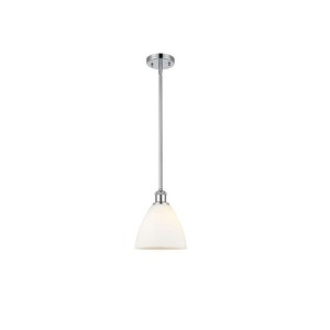 Bristol Glass - 1 Light Mini Pendant In Industrial Style-9.25 Inches Tall and 7.5 Inches Wide - 1 of 1