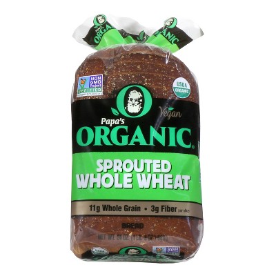 Papa Pita Organic Whole Wheat with Honey - 24oz