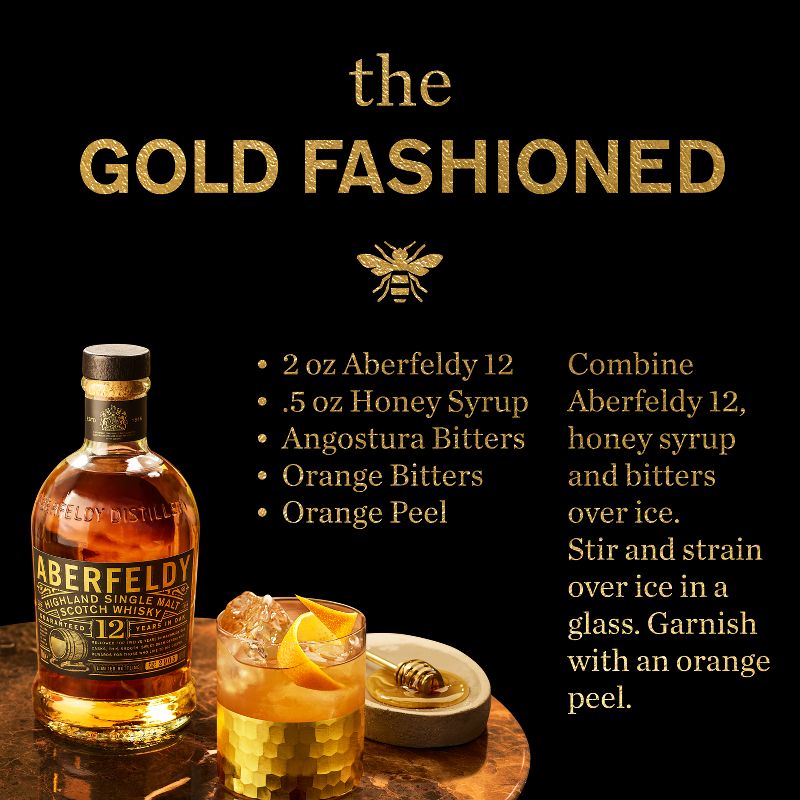 Aberfeldy 12yr Single Malt Scotch Whisky - 750ml Bottle, 6 of 10