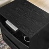 BEAFUP Mid Century Nightstand with Charging Station & Outlet Hole & 2 Solid Wood Drawers,Farmhouse Dresser  with Open Shelf & Drawer - 4 of 4