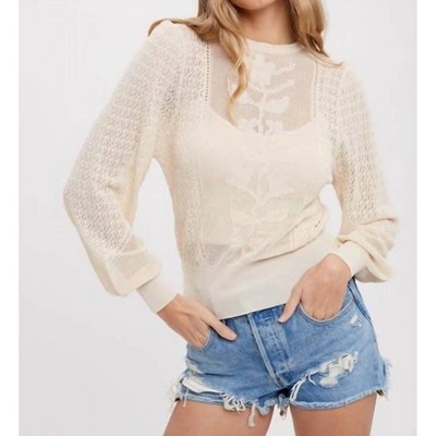 Women's Pointelle Knit Top - BluIvy