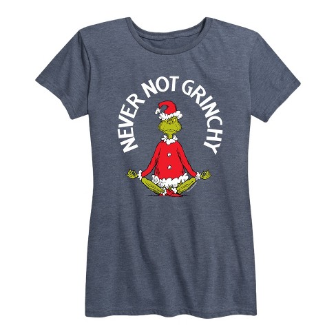 Women's - Dr. Seuss - The Grinch Never Not Grinchy Short Sleeve Graphic T-Shirt - image 1 of 4