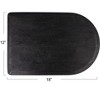 Storied Home Gourmet Noir Mango Wood Cheese and Cutting Board, Black - 2 of 4