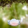 The Lakeside Collection Hanging Glass Birdbaths - 3 of 4