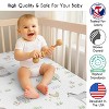 Sweet Jojo Designs Baby Gender Neutral Unisex Fitted 100% Cotton Muslin Crib Sheet Farm Animals Multicolor - 3 of 4