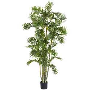HomeStock  5.5 ft. Artificial Palm Tree in Pot for Indoor/Outdoor - 1 of 1