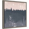 Amanti Art Evening Forest II by Melissa Averinos Canvas Wall Art Print Framed 16 x 16-in. - 3 of 4