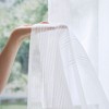 Racxily Sheer Shower Curtain Modern Bathroom Window Curtain Liner - 4 of 4