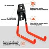 LunaLulinlk 10 Pack Utility Garage Storage Hooks&Hangers, Wall Mount Hooks with Non-Slip Coating for Organizing Garden Tools - 4 of 4
