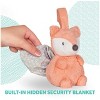 Baby GUND Emory Fox Lil’ Luvs Tuck-Away Lovey – Plush Toy with Built-In Blanket, Soft Orange Security Lovey for Babies - 4 of 4
